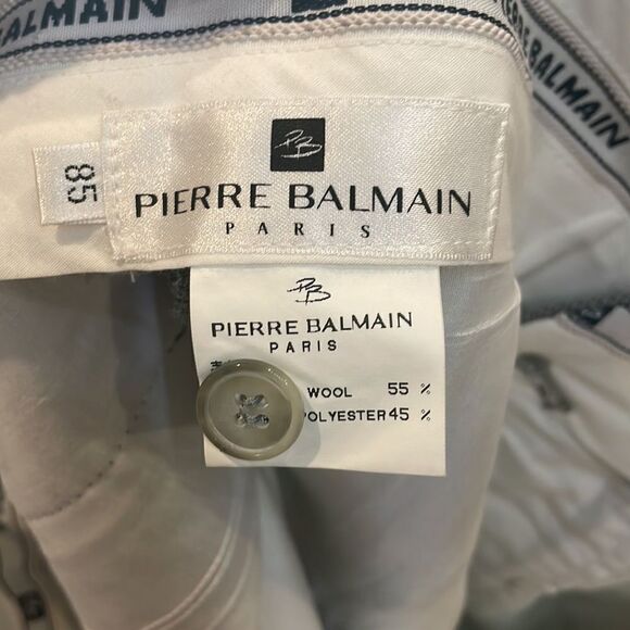 Vintage Pierre Balmain Dress Pleated Pants - Picture 6 of 7